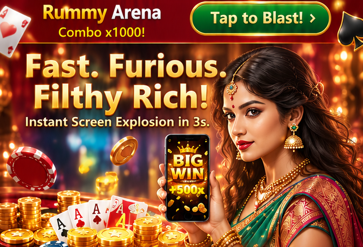 Rummy Arena. Combo x1000! Fast, Furious, Filthy Rich.