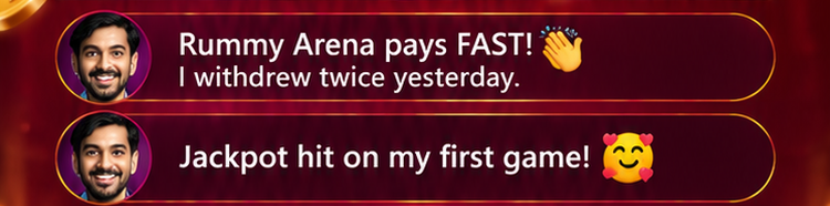 Player testimonials about withdrawals and a first-game jackpot.